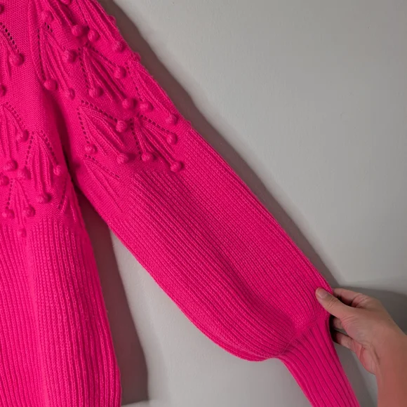 Lilly Pulitzer Neuve Sweater Hyper Pink - Picture 4 of 8